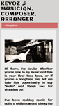 Mobile Screenshot of kevoz.com
